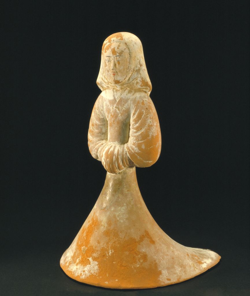 图片[1]-Pottery painted female figurines-China Archive